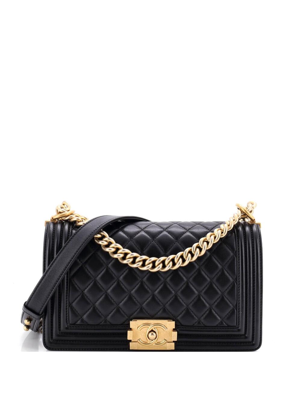 Chanel Boy Flap Bag Quilted Lambskin #377811C42B